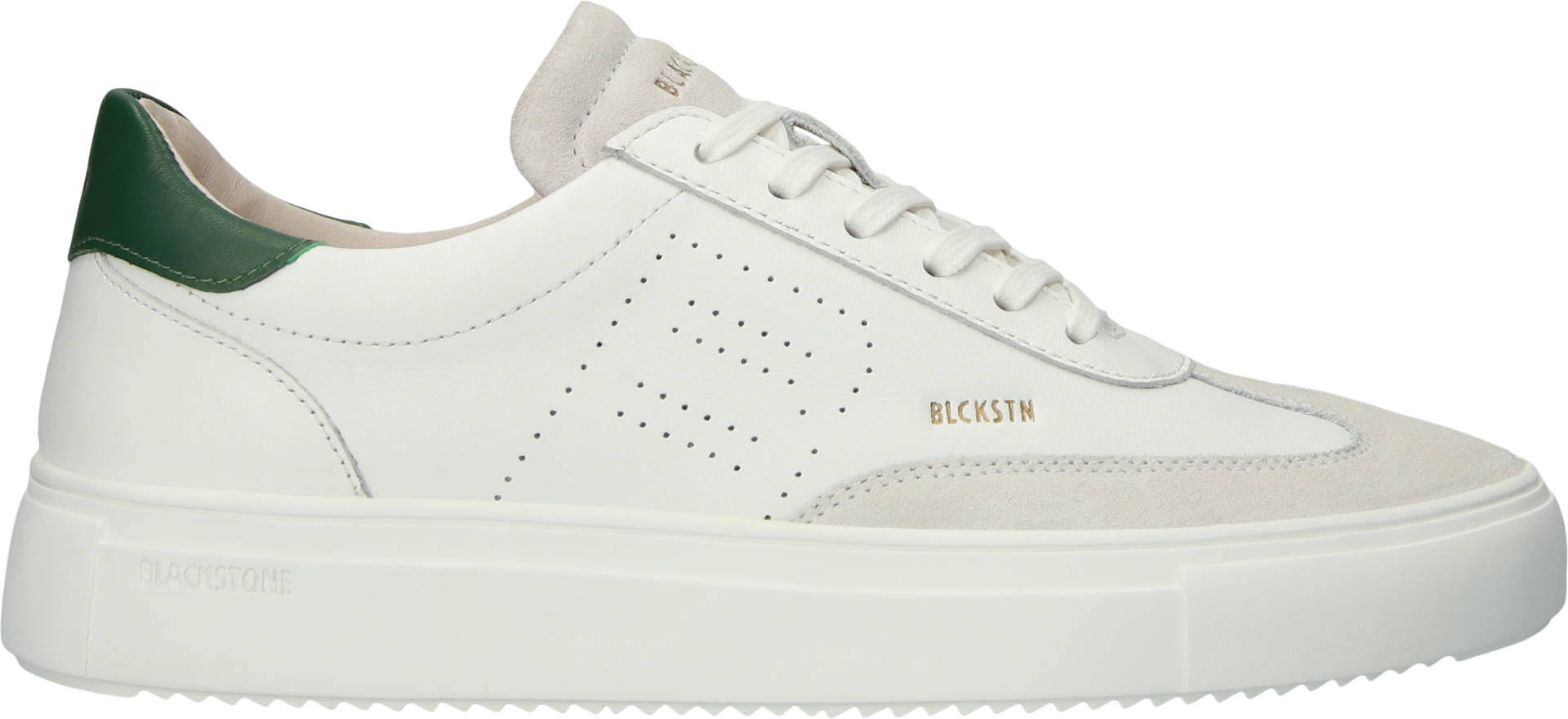Blackstone SLATE HARPER DL272 White green Sneaker (low)