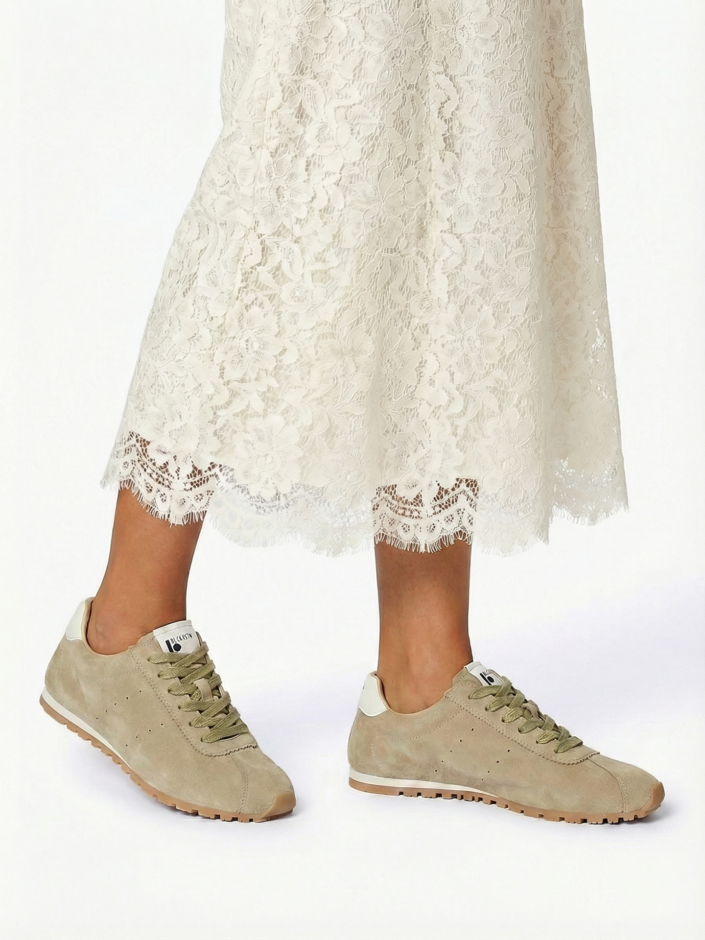 Blackstone DIAM LUCY FL753 Moss grey Sneaker (low)