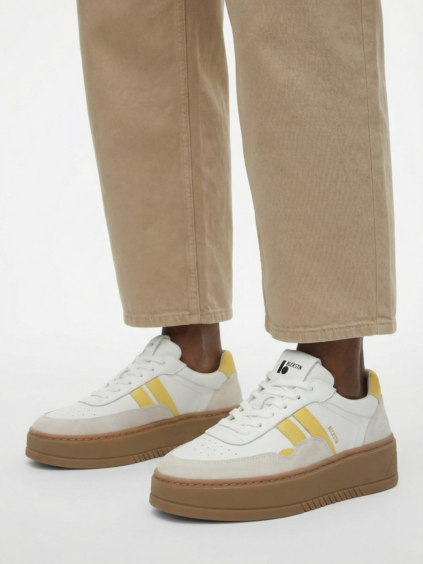 Blackstone GARNET KODA FL720 Lemon icing Sneaker (low)