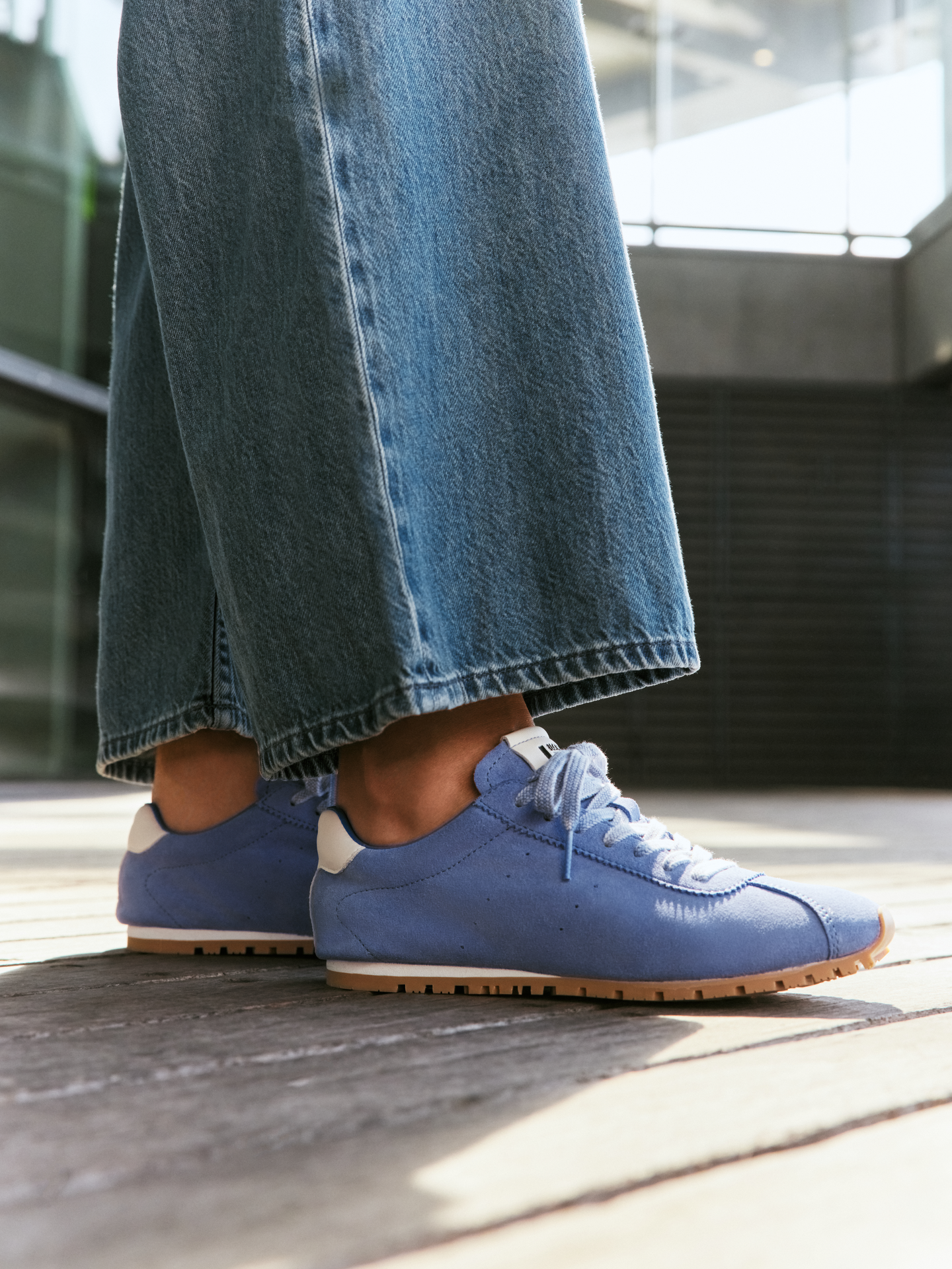 Blackstone DIAM LUCY FL753 Mountain blue Sneaker (low)