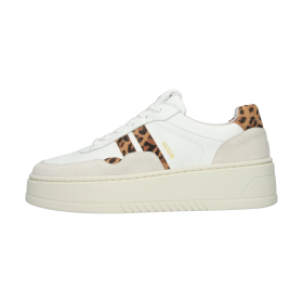 Blackstone GARNET KODA FL720 White leopard Sneaker (low)