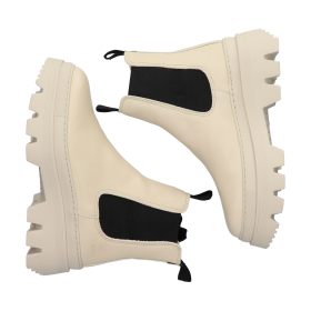 Blackstone MEJA AL406 Almond milk Chelsea boots