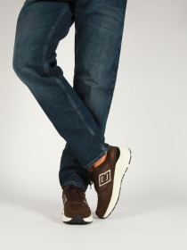 Blackstone FLINT MOSS DG531 Coffee bean Runner Sneaker