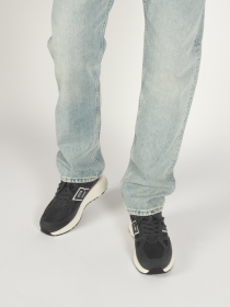 Blackstone FLINT MOSS DG531 Black oyster Runner Sneaker