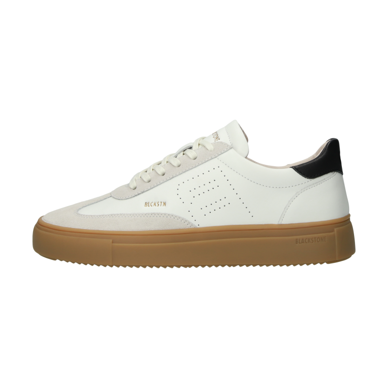 Blackstone SLATE HARPER DL272 White black Sneaker (low)