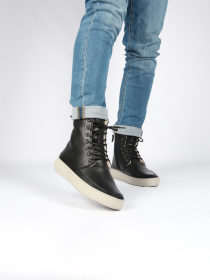 Blackstone ASPEN MILES AG130 Black Lace-ups
