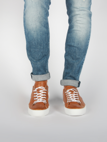 Blackstone MORGAN LOW ZG18 Rust Sneaker (low)