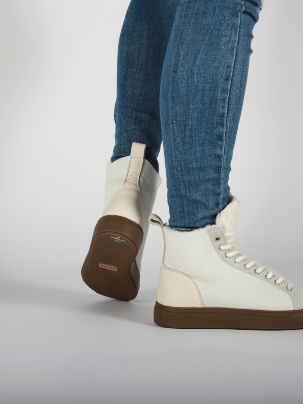 Blackstone AKNA YL55 Off white Sneaker (high)