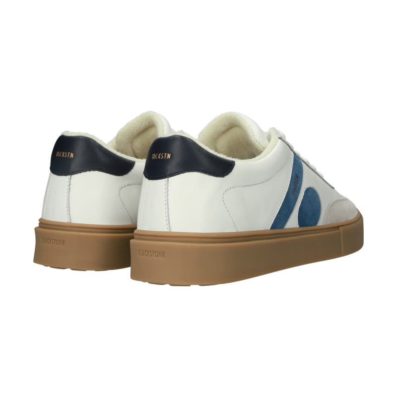 Blackstone QUARTZ AUDEN EG554 White blue Sneaker (low)