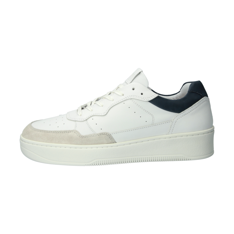 Blackstone DREW ZG46 White navy Sneaker (low)