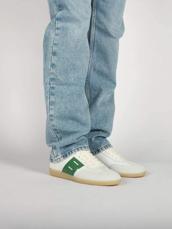 Blackstone LIME WREN DG361 White green Sneaker (low)