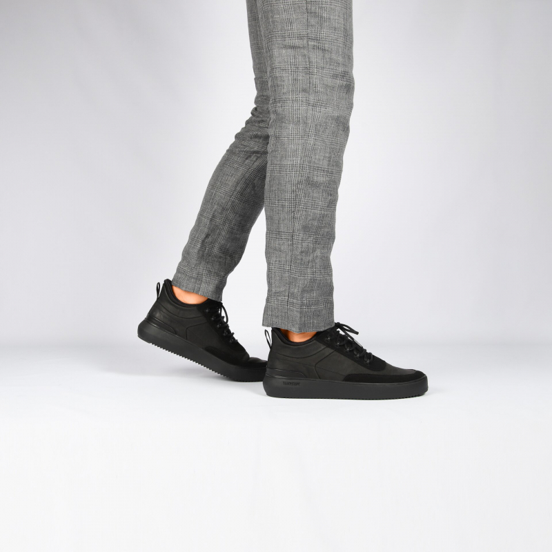 Black shoes sneakers deals