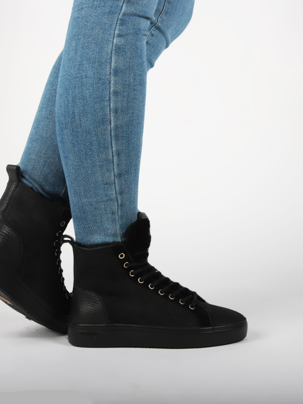 Blackstone AKNA YL55 Nero Sneaker (high)