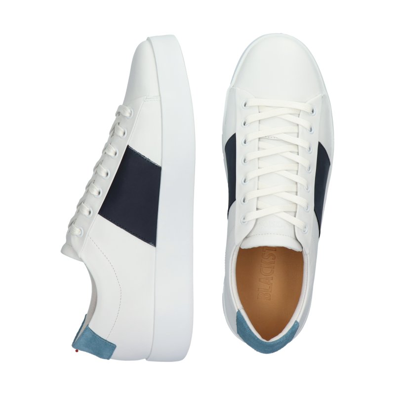 Blackstone MAYNARD BG351 White navy Sneaker (low)