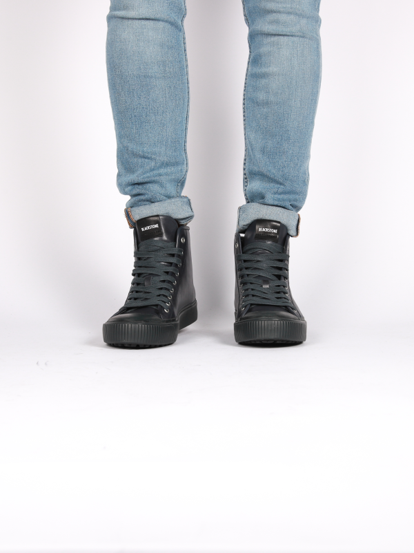 Blackstone FINLEY HIGH WG64 Total eclipse Sneaker (high)