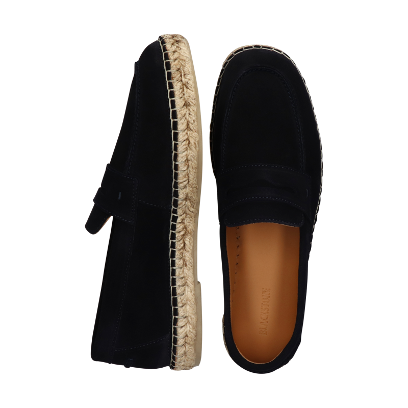 Blackstone ESPA SONNY DG375 Navy Slip-ons