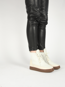 Blackstone KALLIK YL56 Off white Sneaker (high)