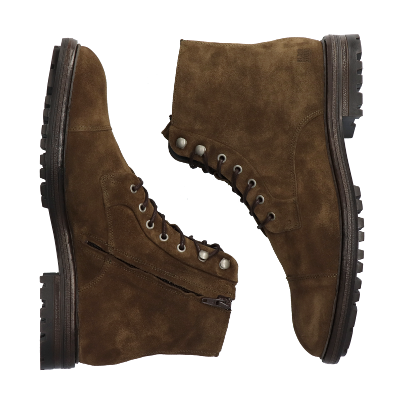 Blackstone LESTER UG20 Dark olive Lace-ups