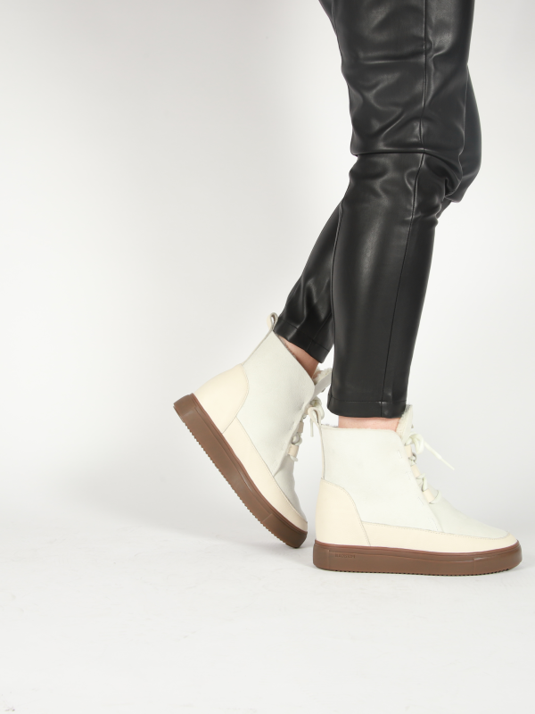 Blackstone KALLIK YL56 Off white Sneaker (high)
