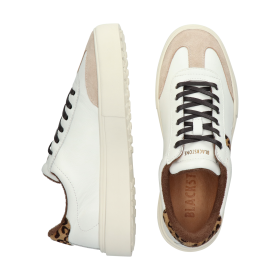 Blackstone QUARTZ AUDEN EL280 White leopard Sneaker (low)