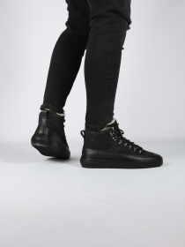 Blackstone ASPEN BEAR AG124 Black Lace-ups