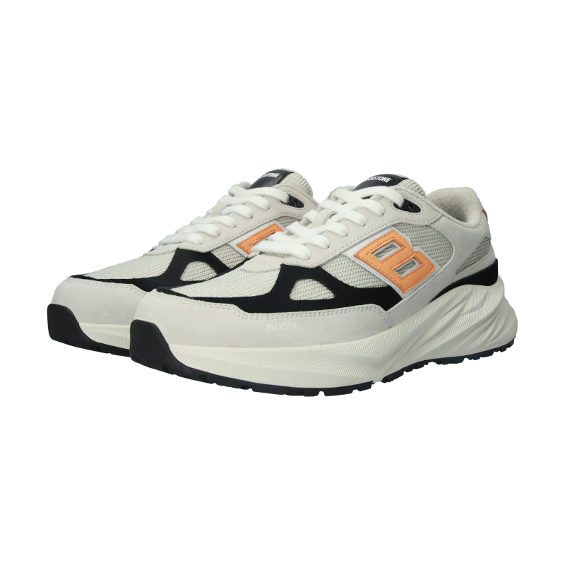 Blackstone FLINT MOSS DG531 Light grey peach Runner Sneaker