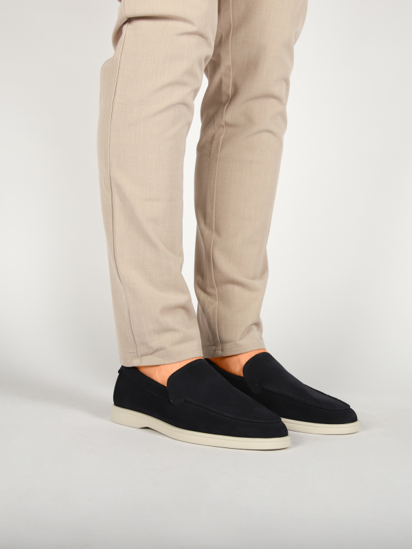 Blackstone YANA LAMON DG374 Navy Slip-ons