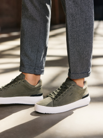 Blackstone ALISTER BG160 Ivy green Sneaker (mid)