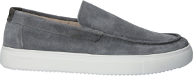 Blackstone GIULIO XG98 Grey pinstripe Slip-ons