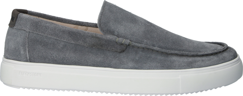 Blackstone GIULIO XG98 Grey pinstripe Slip-ons