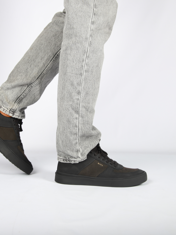 Blackstone CRAG RAGNER CG177 Black coffee Sneaker (low)