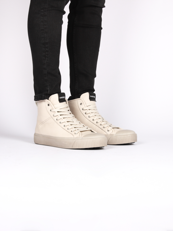 Blackstone FINLEY HIGH WG64 Off white Sneaker (high)
