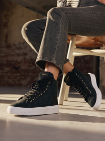 Blackstone SERMEQ AKNA CL259 Black Sneaker (high)