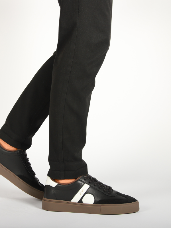 Blackstone QUARTZ AUDEN EG554 Black white Sneaker (low)