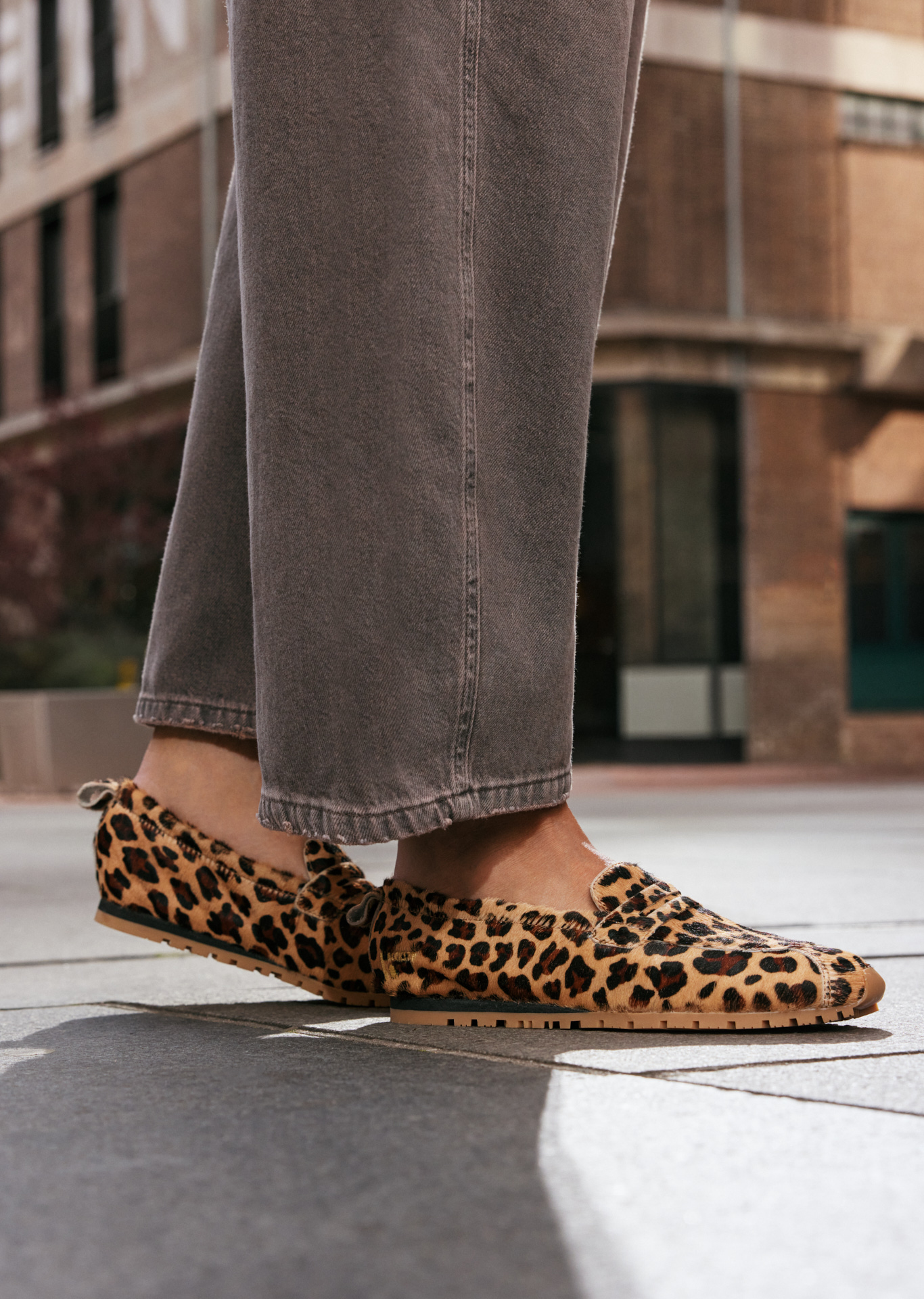 Blackstone DIAM VIVIAN FL757 Leopard Slip-ons