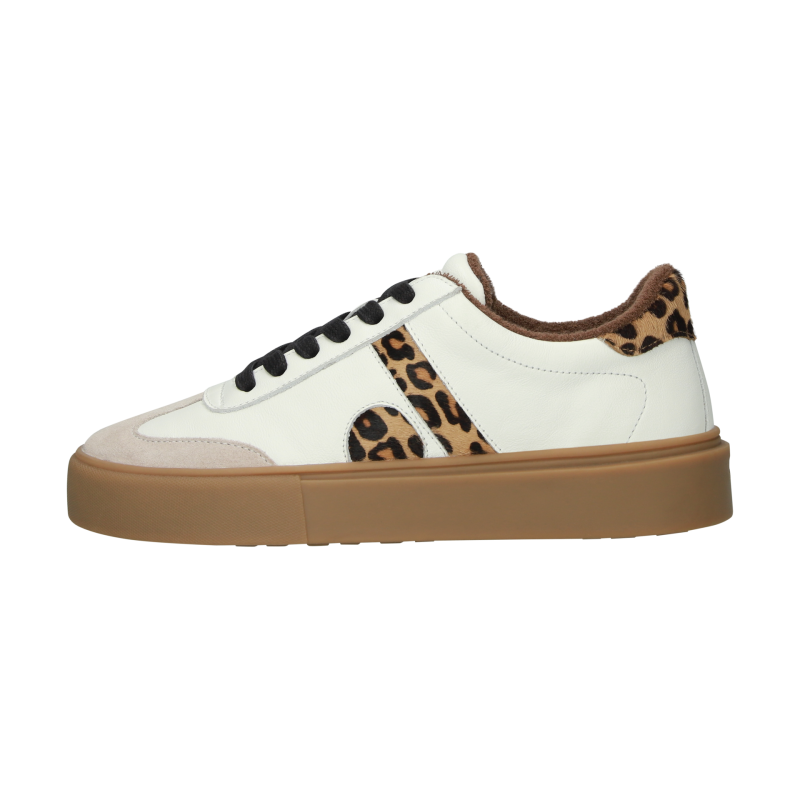 Blackstone QUARTZ AUDEN EL280 White leopard Sneaker (low)