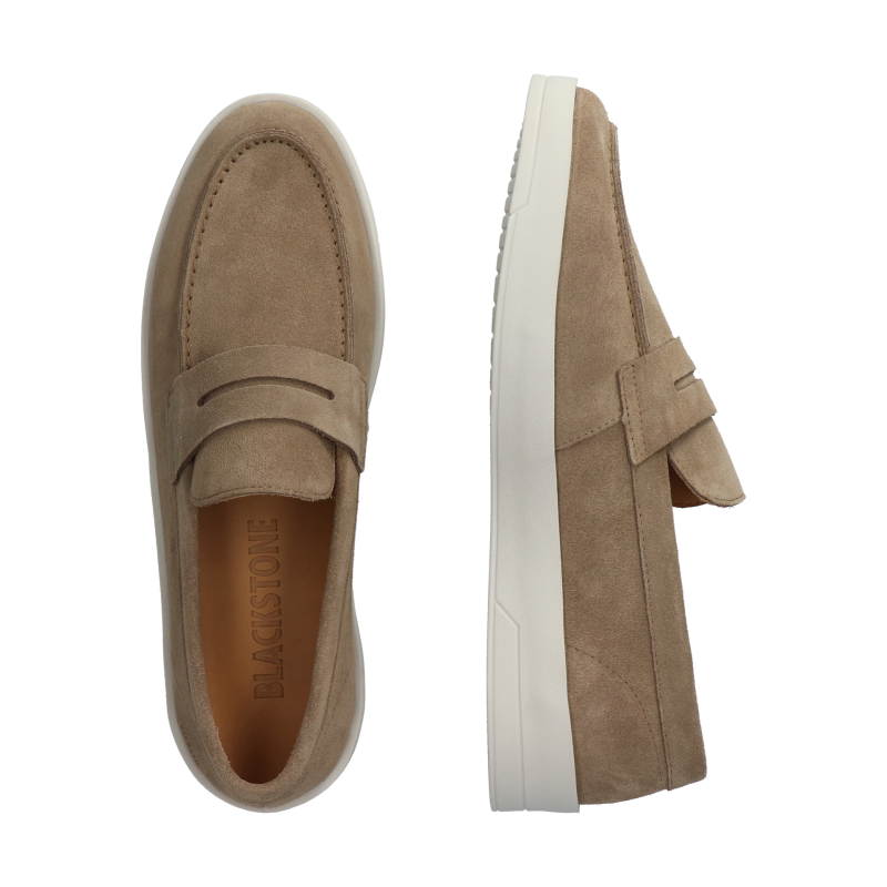 Blackstone ENZO ZG43 Taupe Slip-ons