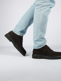 Blackstone JAYLEN MID AG317 Coffee Desert boots