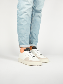 Blackstone CRAG RAGNER DG522 White black Sneaker (low)