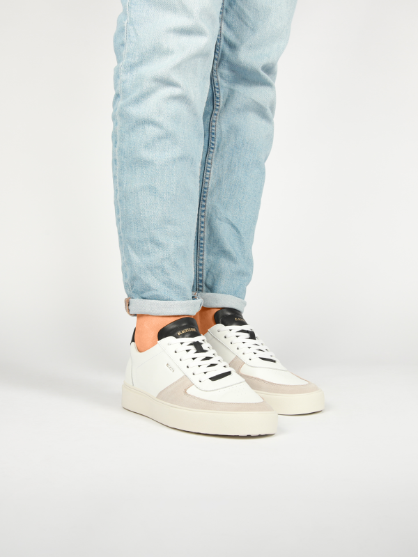 Blackstone CRAG RAGNER DG522 White black Sneaker (low)