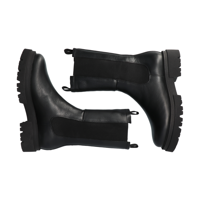 Blackstone Smilla High UL88 Black Chelsea boots