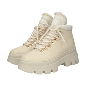 Blackstone SAGA AL405 Almond milk Lace-ups
