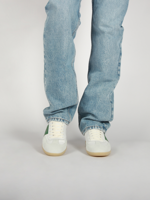 Blackstone LIME WREN DG361 White green Sneaker (low)