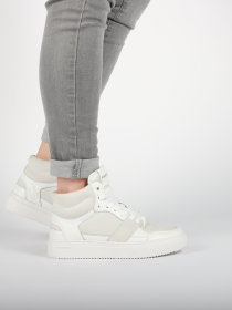 Blackstone KEYLA XW42 White Sneaker (high)