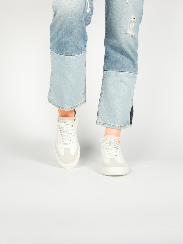 Blackstone SLATE HARPER DL272 White green Sneaker (low)