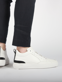 Blackstone KEVIN XG89 White Sneaker (mid)