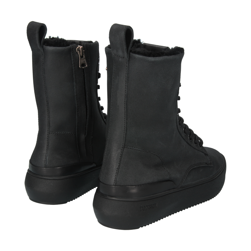 Blackstone NORA YL67 Black Sneaker (high)