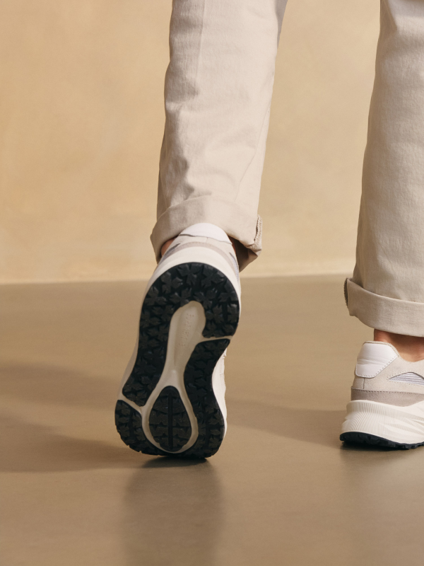 Blackstone FLINT MOSS DG531 Light grey Runner Sneaker