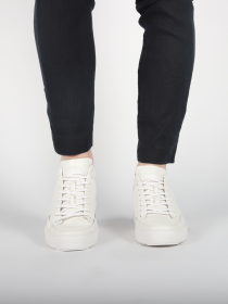 Blackstone KEVIN XG89 White Sneaker (mid)