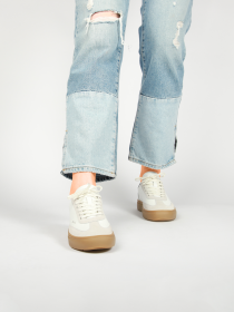 Blackstone SLATE HARPER DL272 White black Sneaker (low)